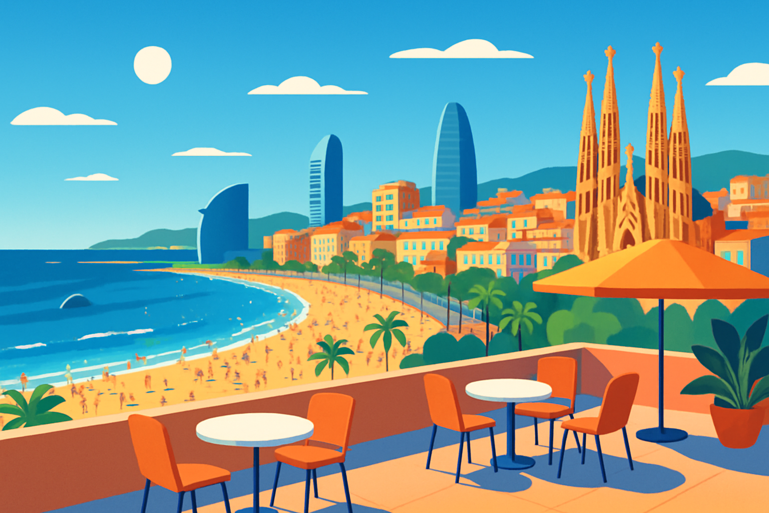 Que faire à Barcelone en juin pour profiter du soleil