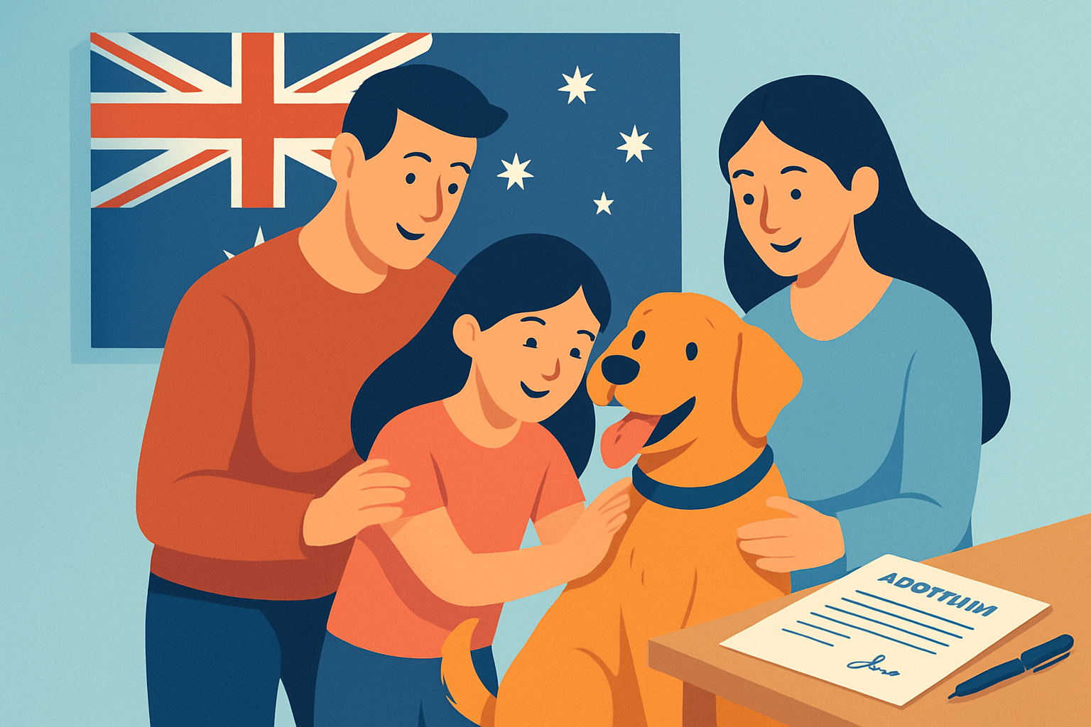 Adopter un chien en australie selon les lois locales