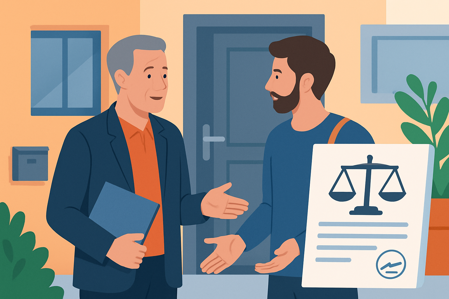 Dialogue entre propriétaire et locataire lors de la procédure de reprise de logement