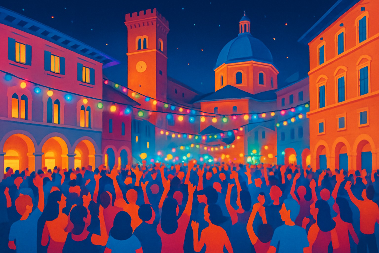 Ville festive Italie - Top 5 pour faire la fête