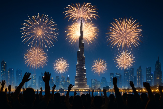 Célébrer le nouvel an Dubaï - meilleurs endroits