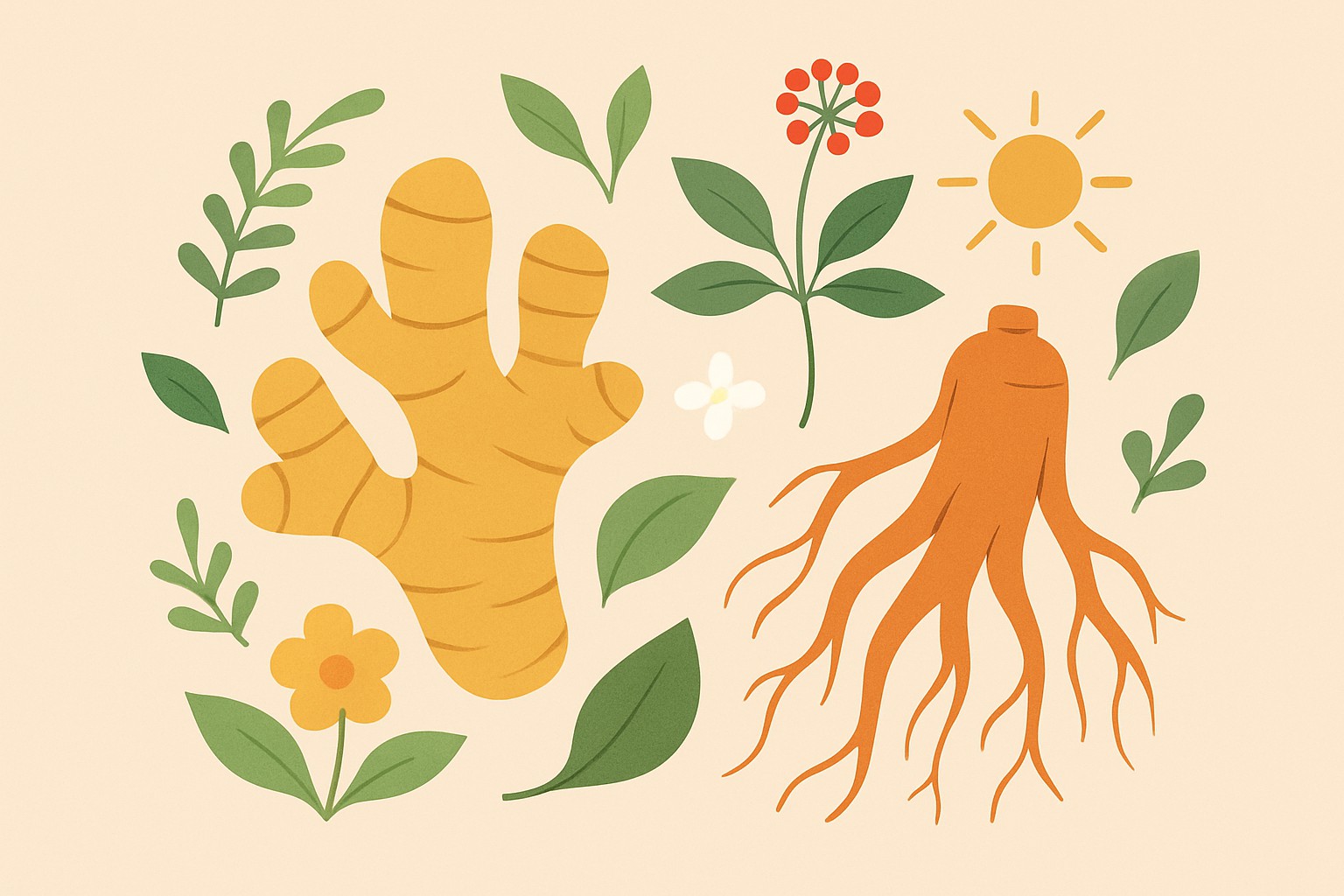 Différence entre ginseng et gingembre selon leurs bienfaits