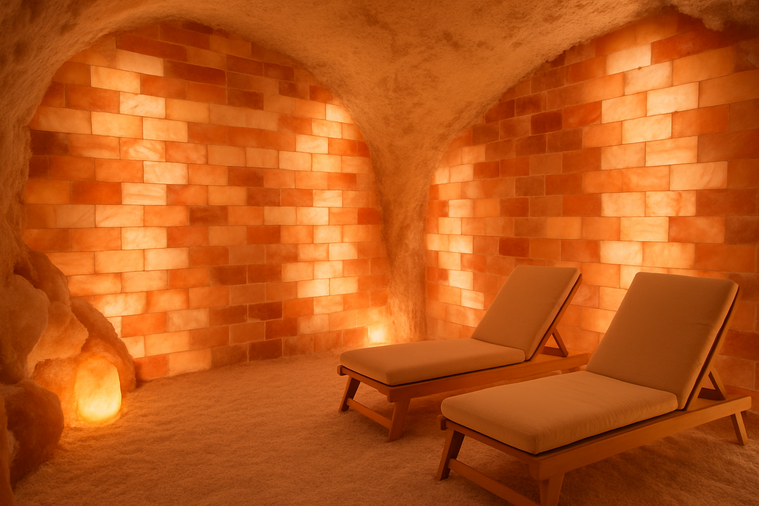 Sauna dans une grotte de sel et ses vertus pour la santé