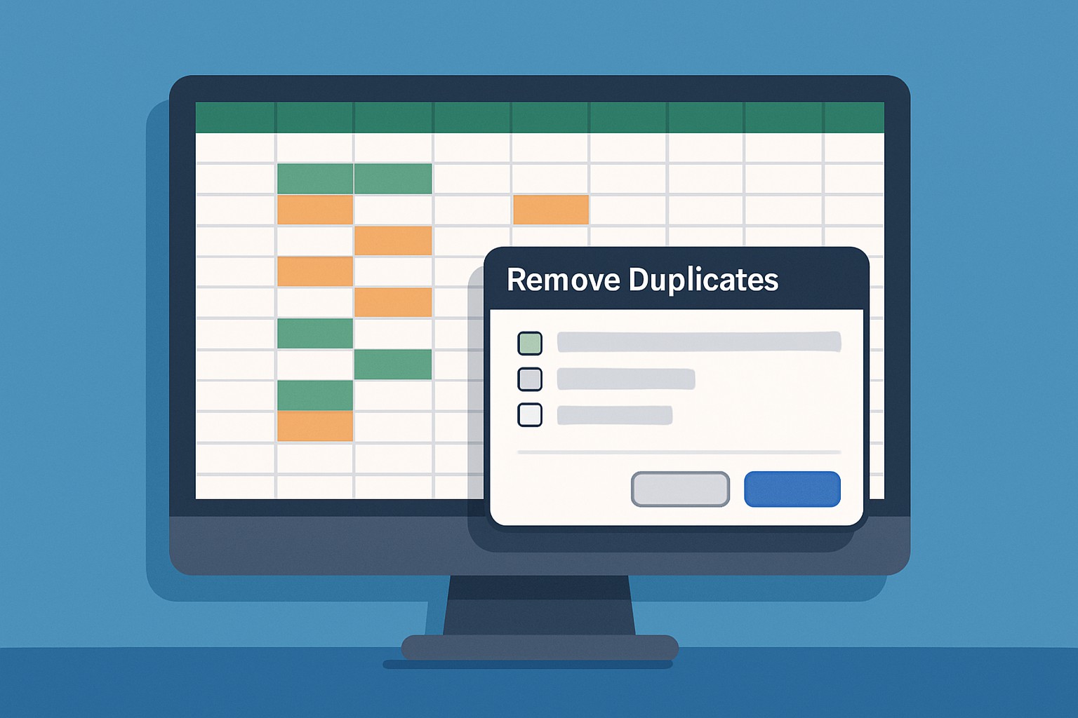 Comment supprimer les doublons dans excel rapidement