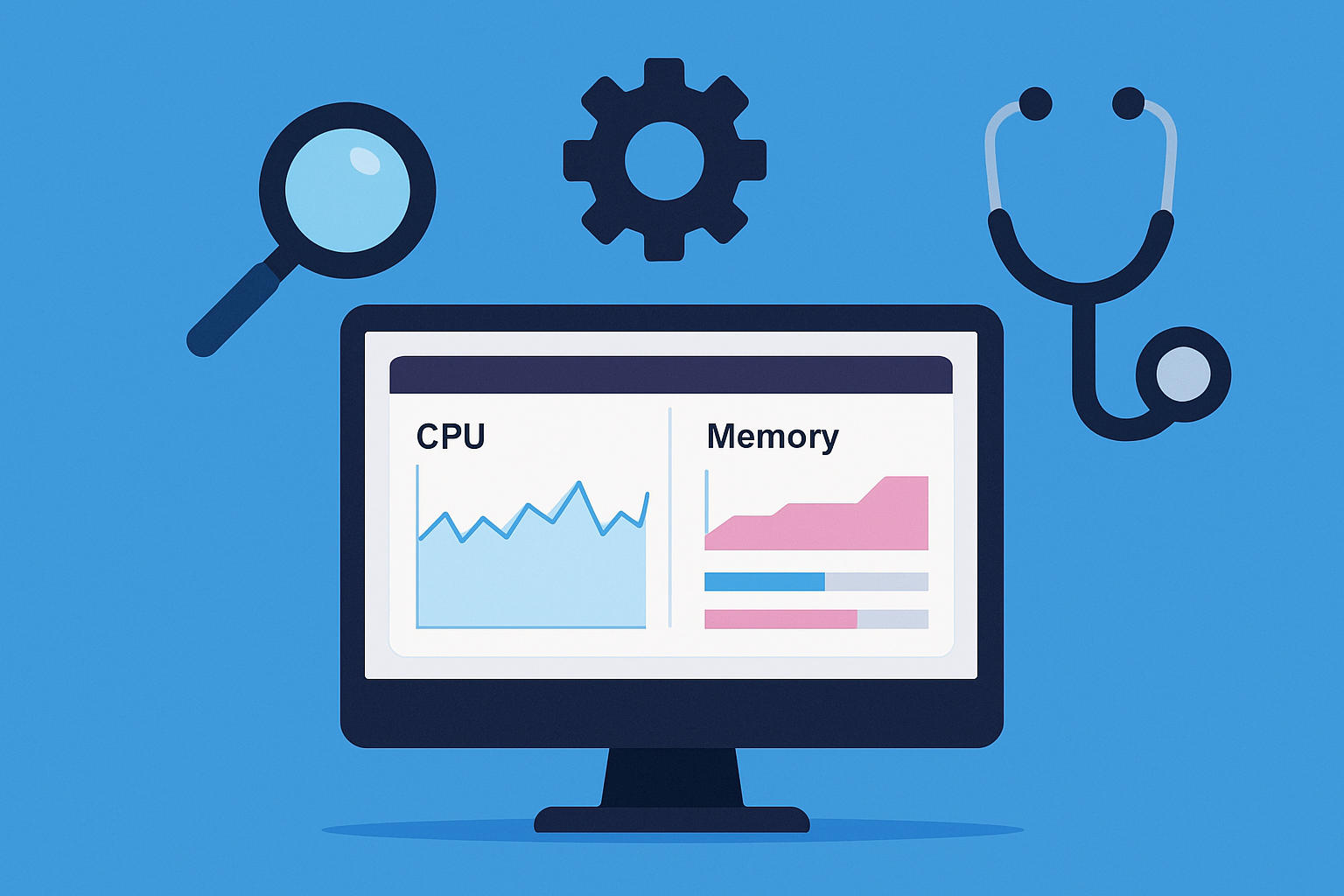 Capture d'écran du gestionnaire des tâches montrant l'utilisation du CPU et de la mémoire en temps réel.