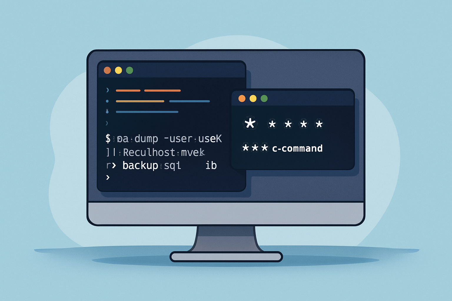 Capture d'écran d'un script bash de sauvegarde PostgreSQL avec pg_dump et configuration cron sous Linux